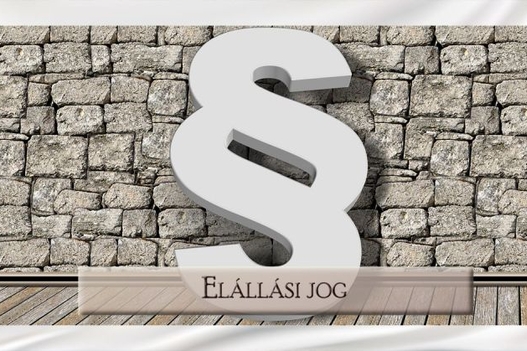 elállási jog