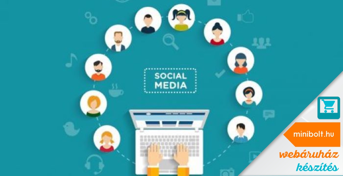 webáruház és közösségi média kapcsolata