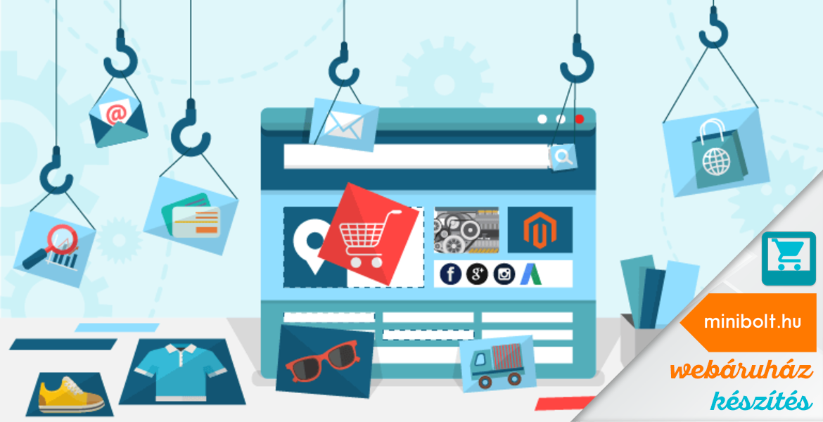 webáruház készítés