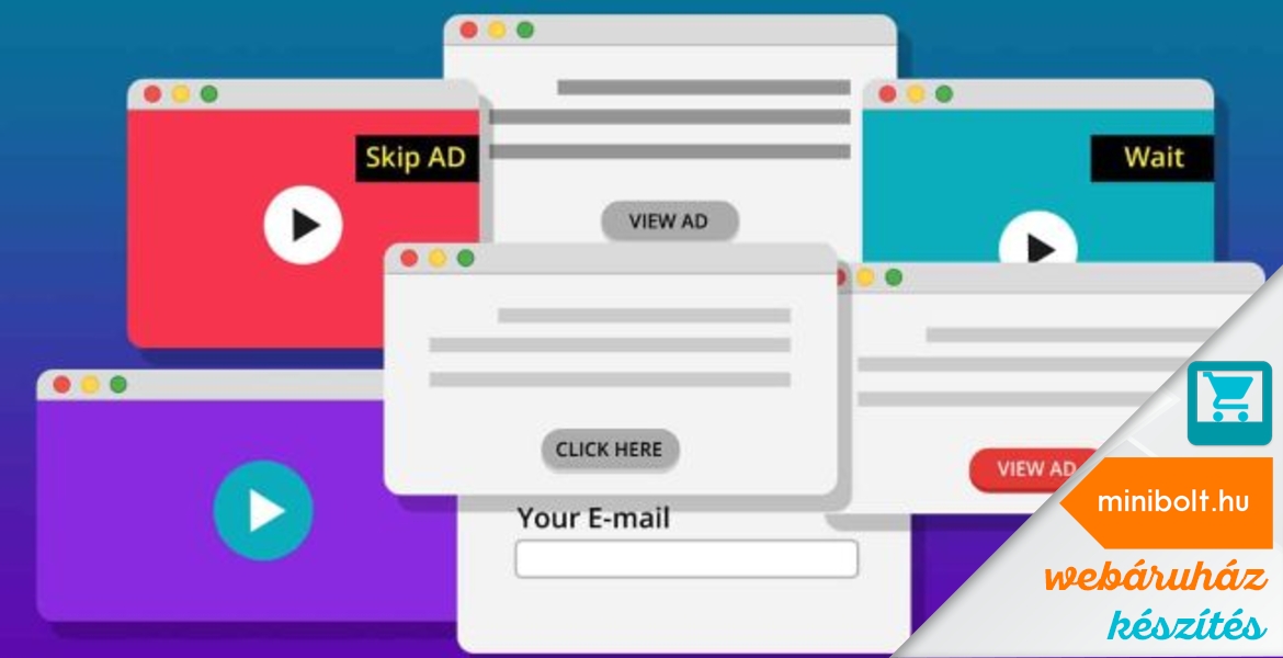Webáruházunk oldalára milyen popup ablakokat helyezhetünk ki?