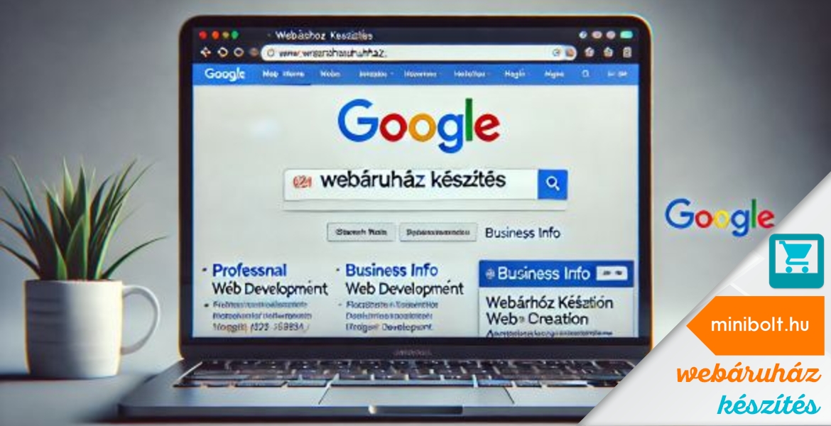 Mit tegyek, hogy webáruházam a Google keresőjében előkelőbb helyen jelenjen meg?