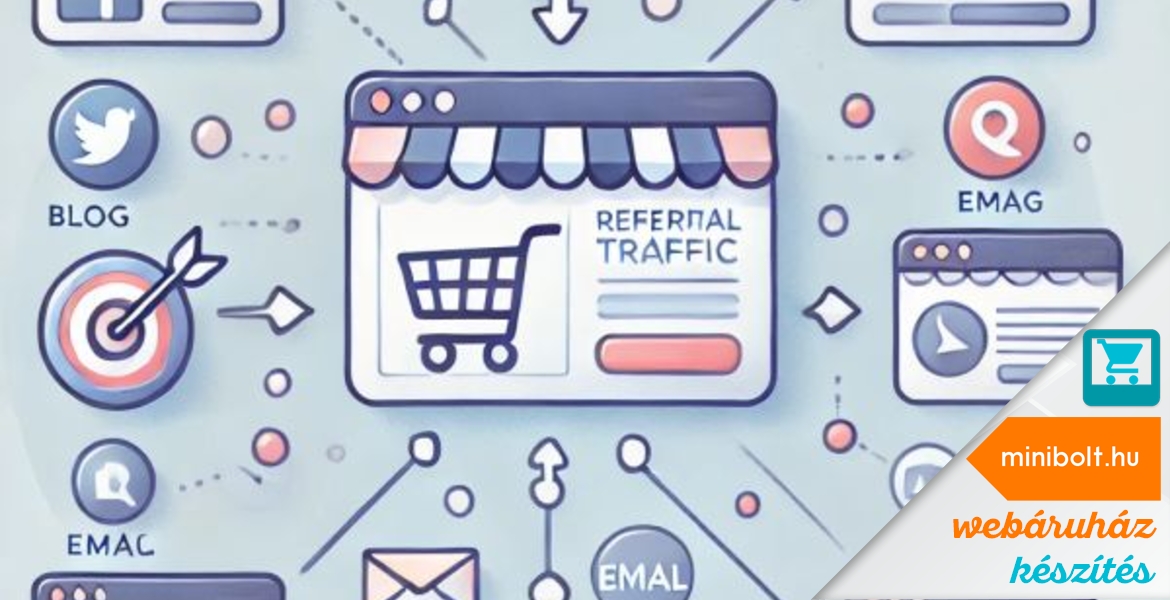 Mit jelent a Referral forgalom egy webáruház esetében?